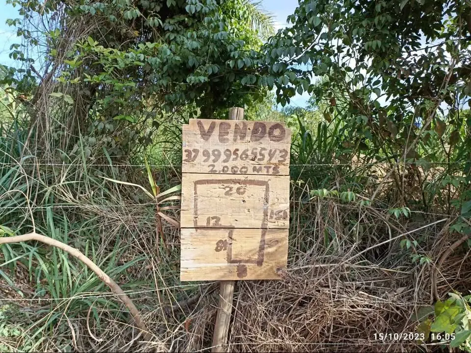Chácara 2000 m² com água corrente – Povoado dos Chaves