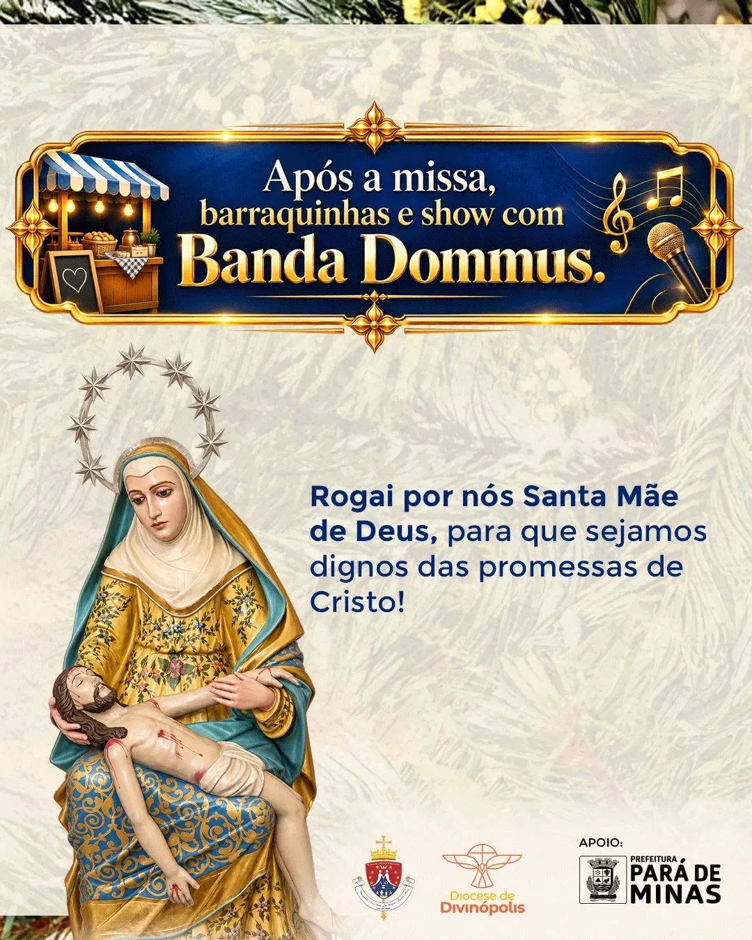 Celebração de Nossa Senhora da Piedade – 180 anos da Paróquia