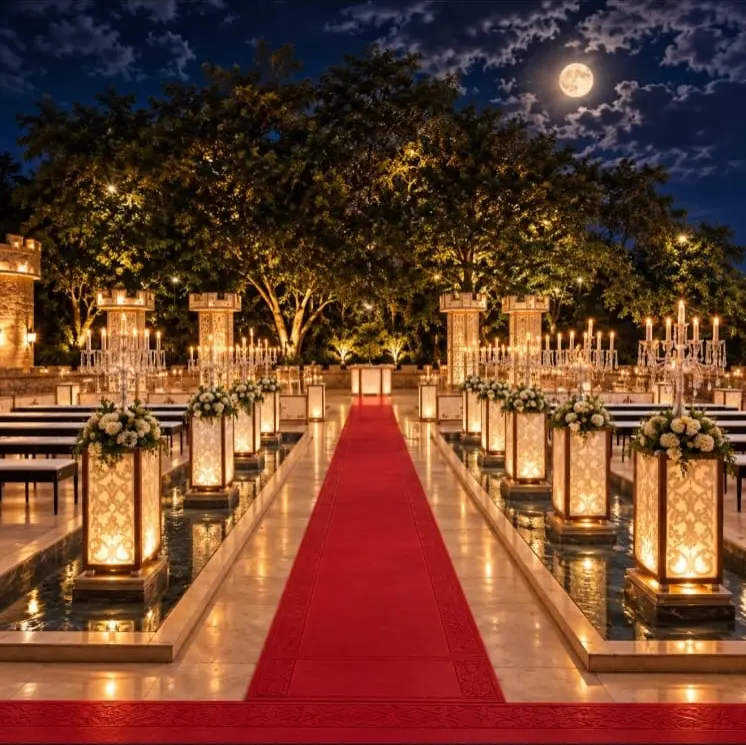 Castelo Excalibur: espaço para casamentos e eventos