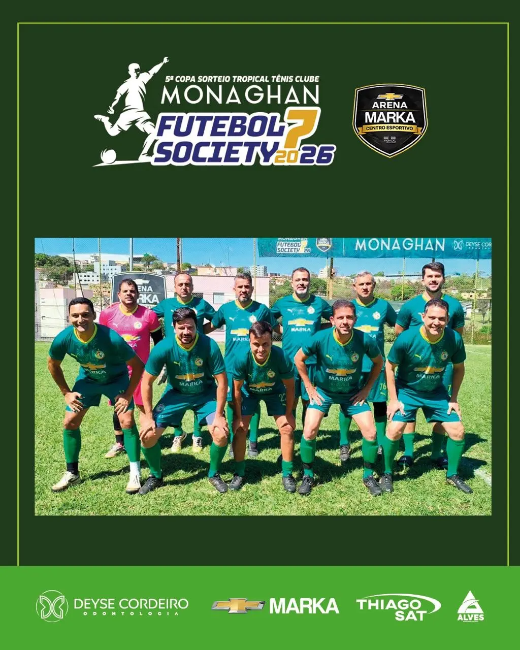 5ª Copa Sorteio Tropical: resultados da rodada de futebol 7