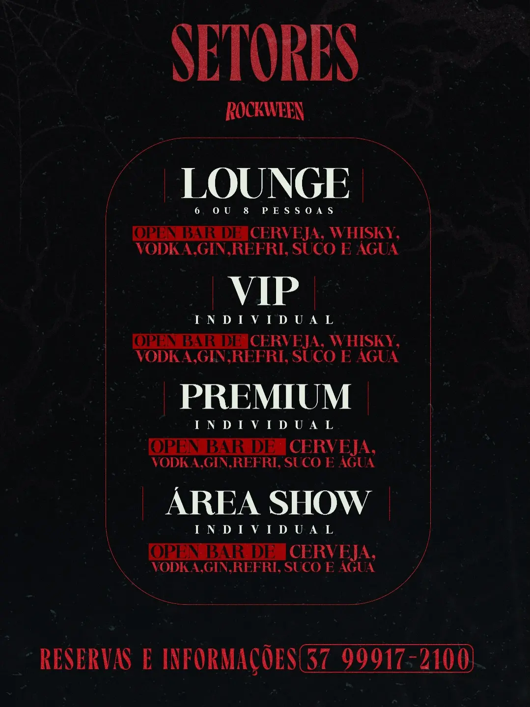Rockween: noite de rock e open bar na Girus