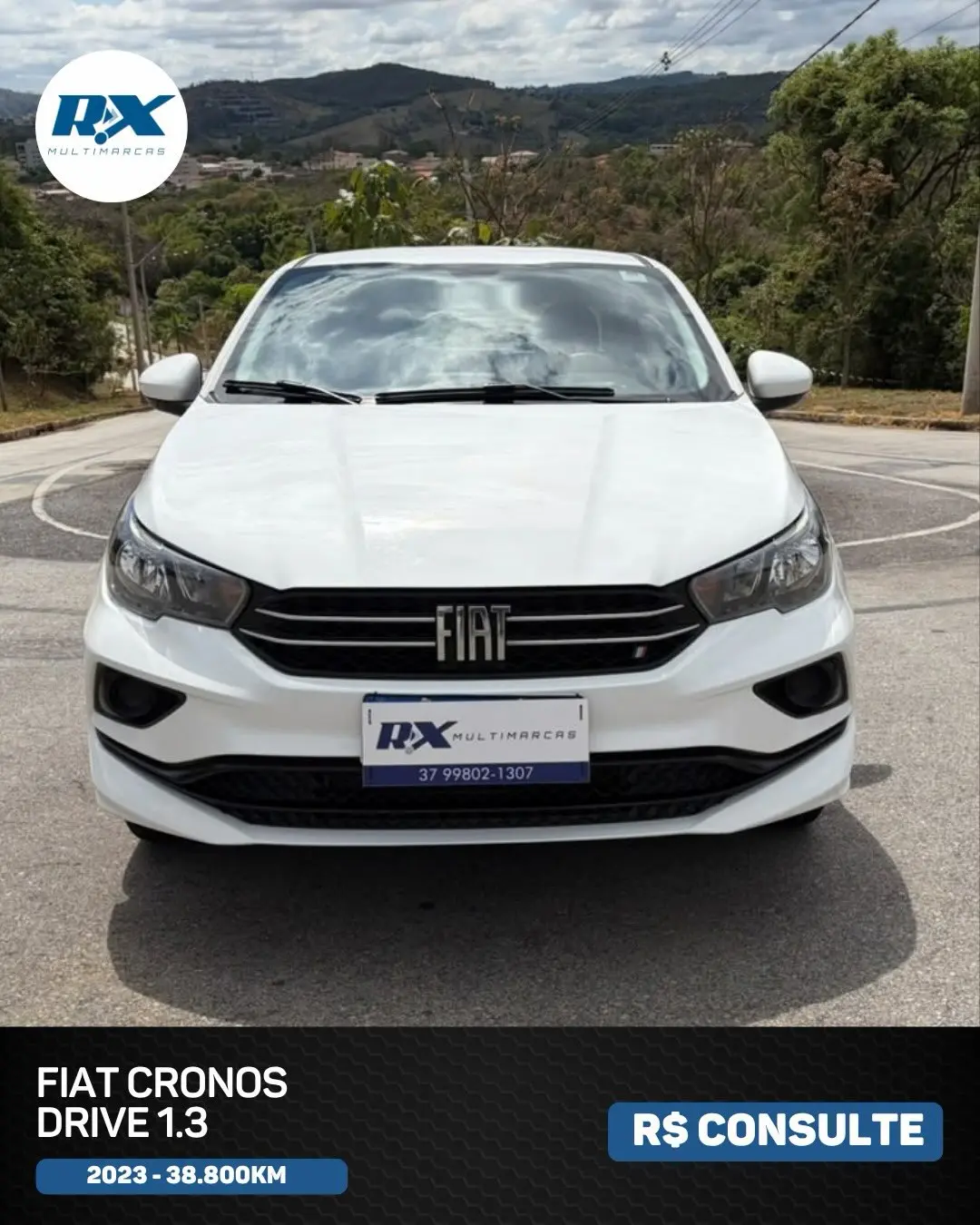 Fiat Cronos Drive 1.3 2023 — 38 mil km