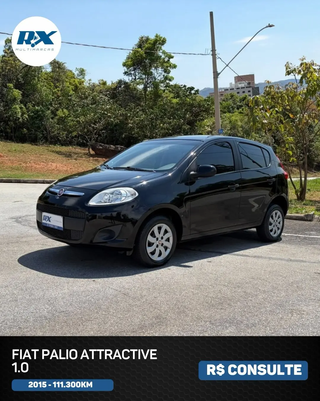 Fiat Palio Attractive 1.0 2015 – 111 mil km