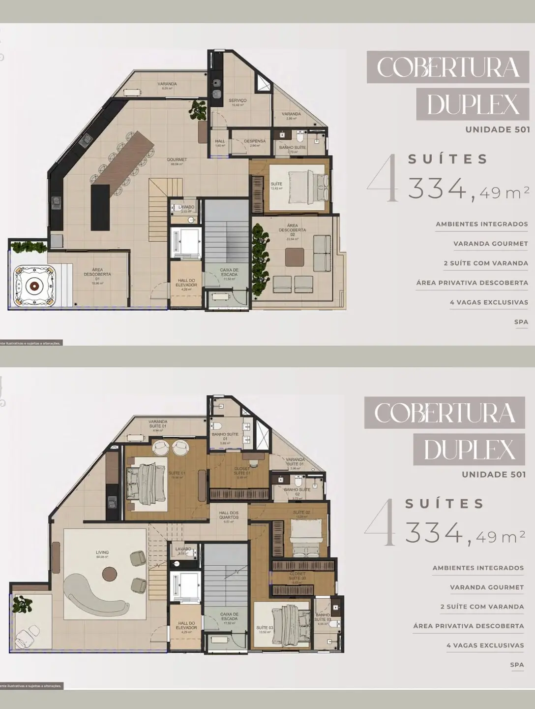 Residencial Mahal no Belvedere: apartamentos de alto padrão