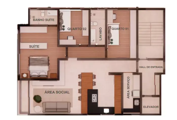 Um projeto que une conforto, integração e praticidade para sua família!
