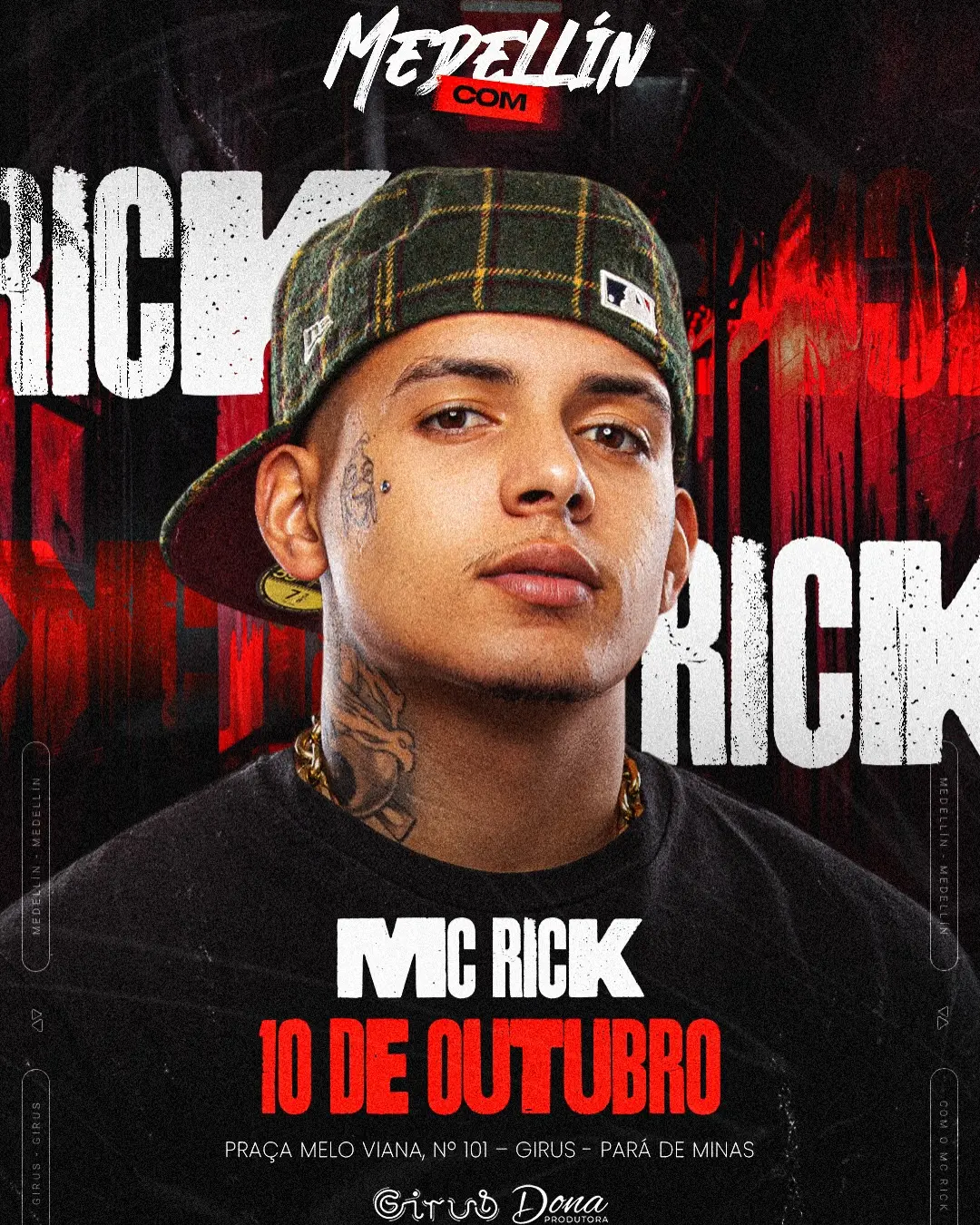 Girus: Medellín com MC Rick, NuButeco, Halloween e mais