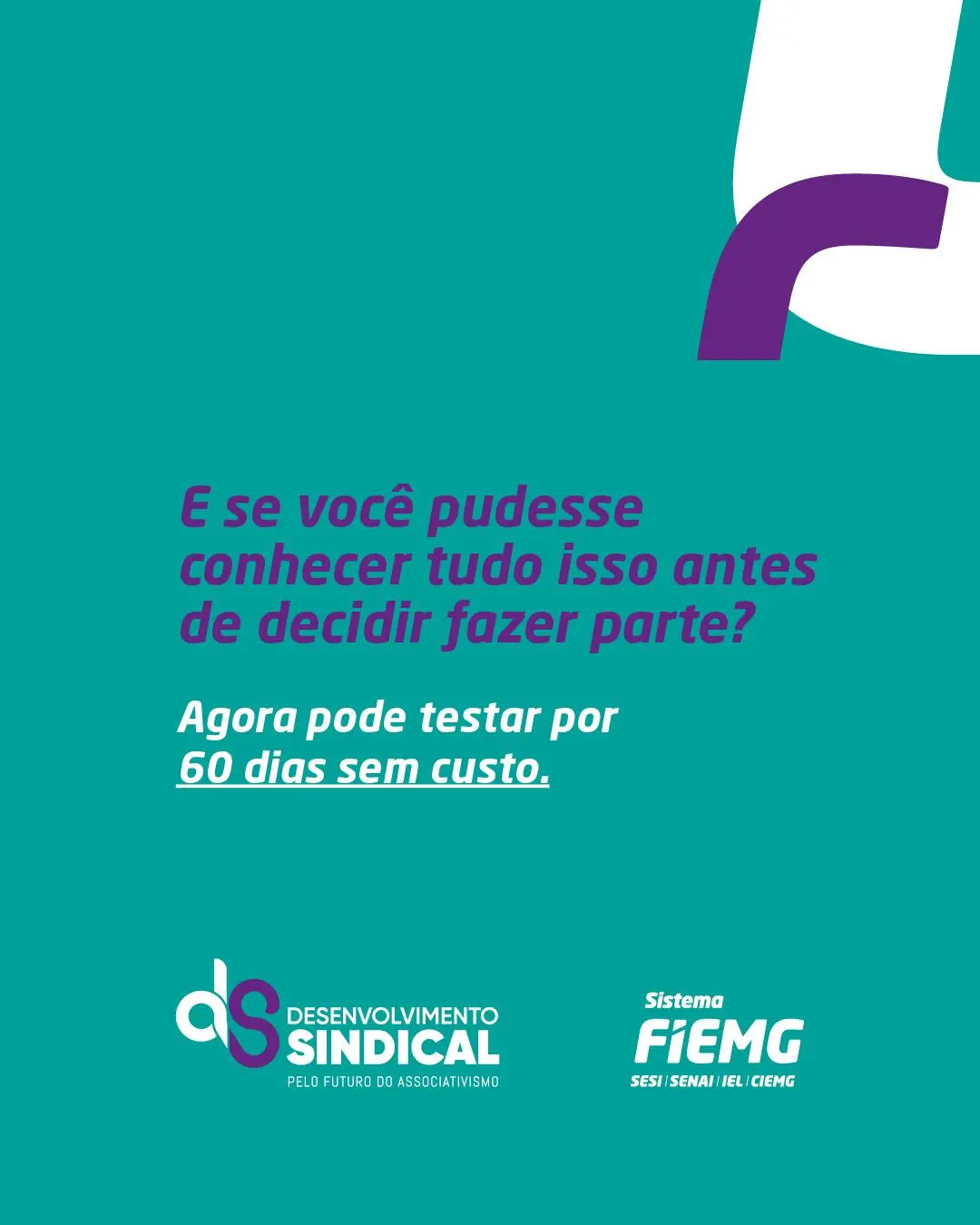 Associação SINDIMEI - 60 dias gratuitos de associação