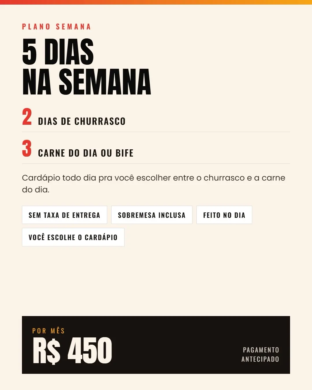 Churrasco e Marmitas Delivery