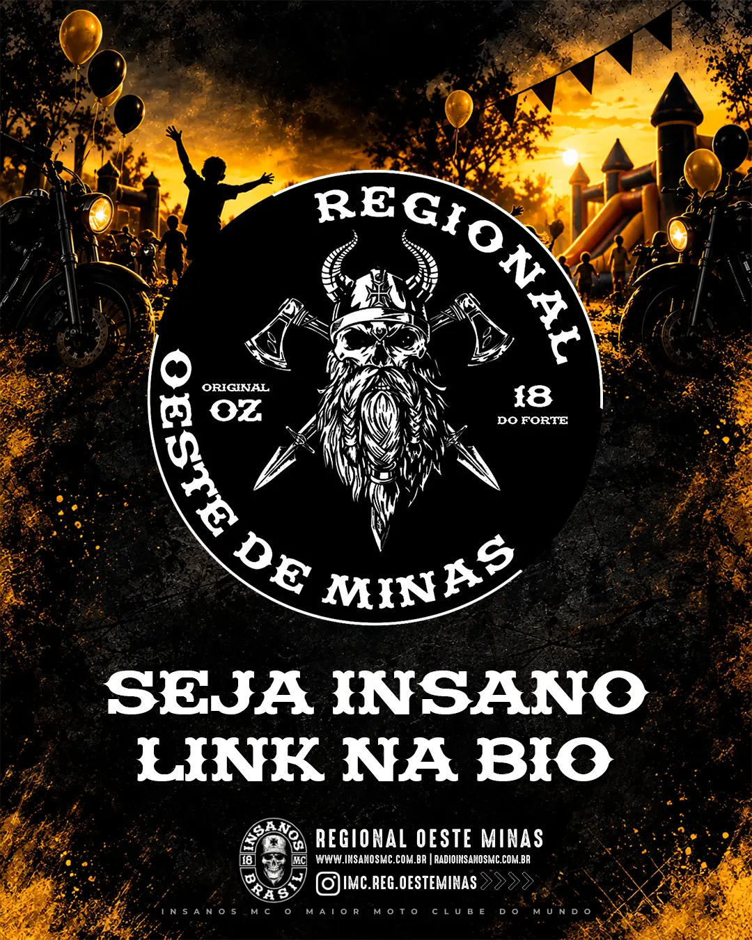 Ação Social Insanos MC – Brincadeiras e Diversão