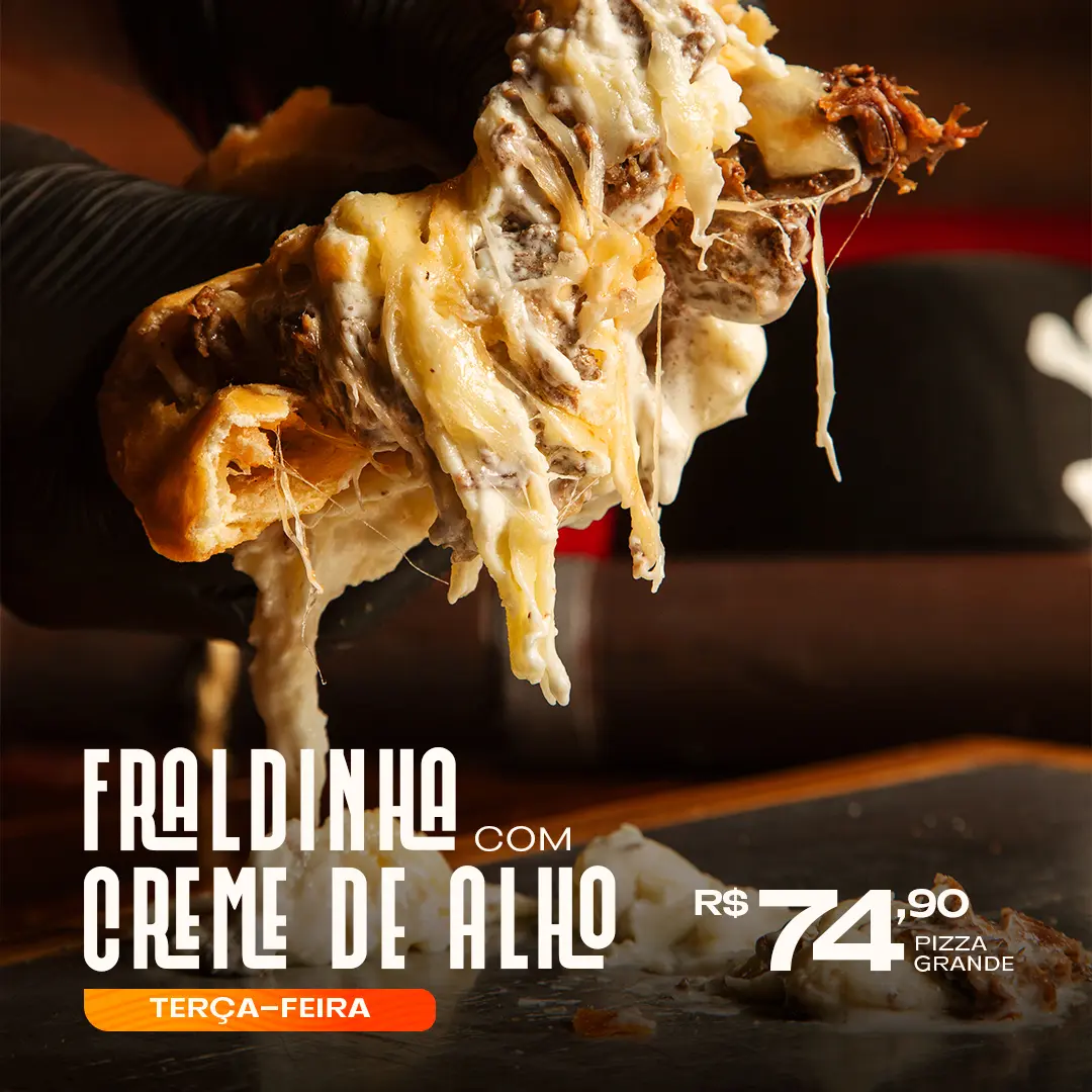 Piratas Pizza Frita - Grande por R$74,90
