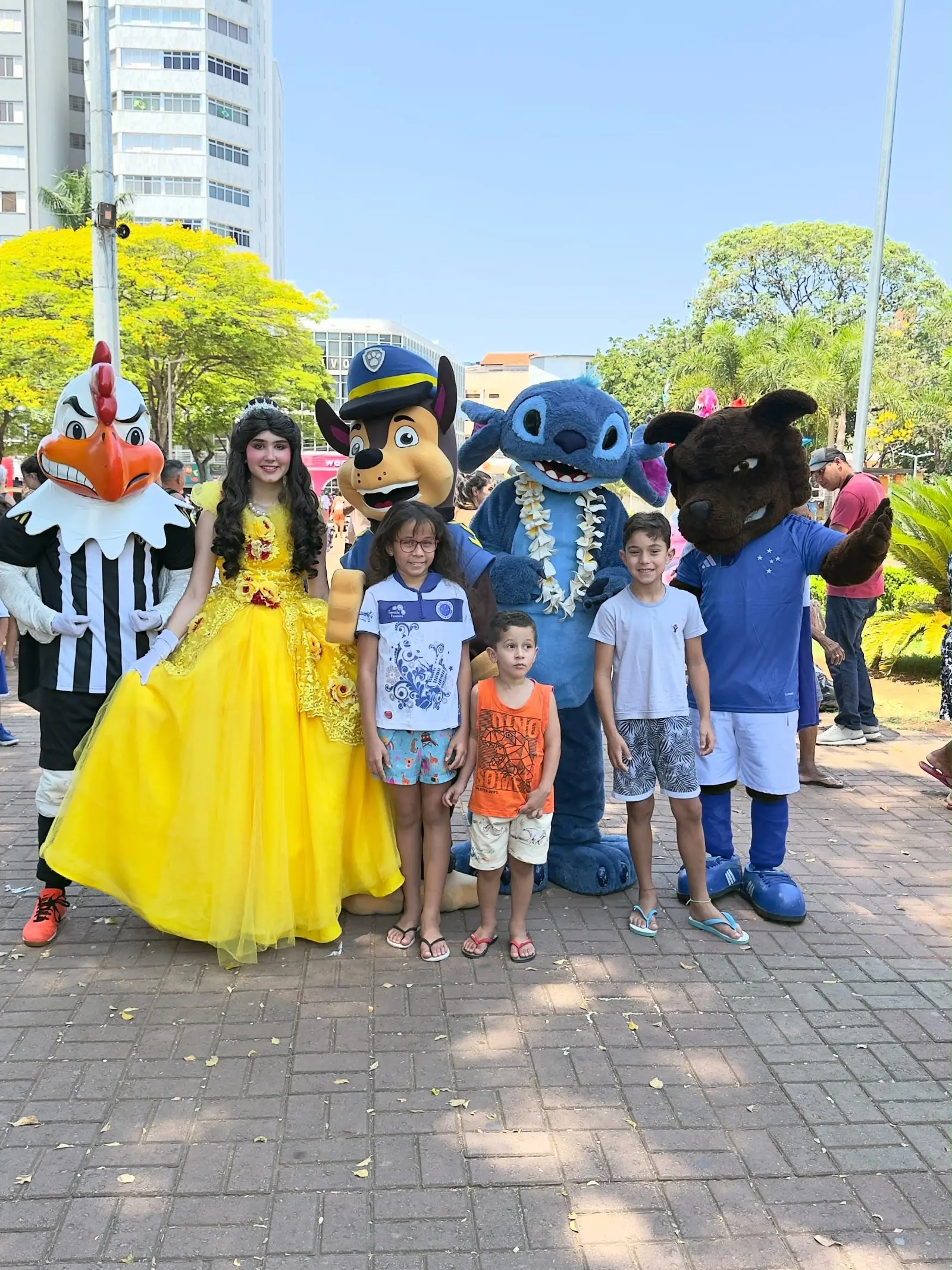 Festival da Criança na Praça Dr. Augusto Gonçalves