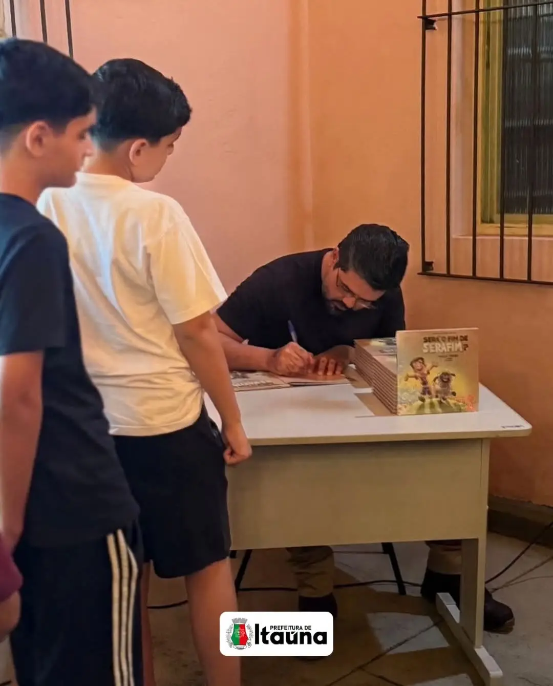 Lançamento de 'Será o fim de Serafim?' na Biblioteca