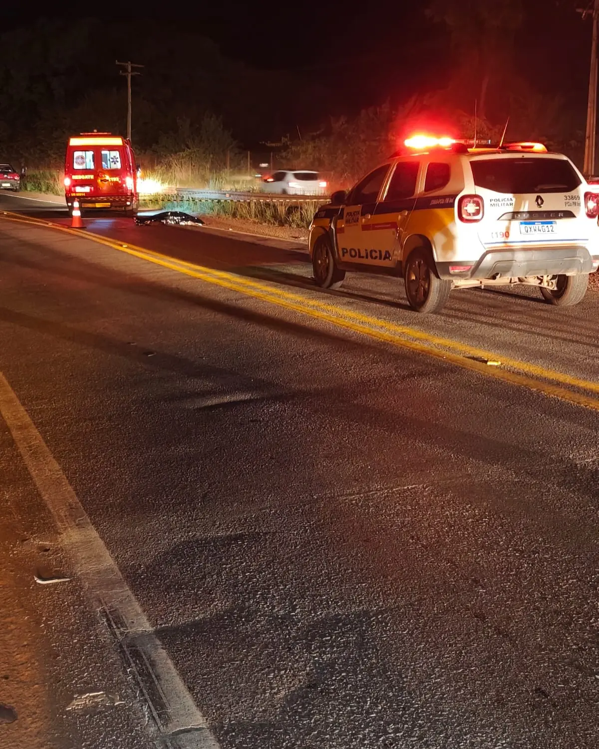 Pedestre morre atropelado na MG-050