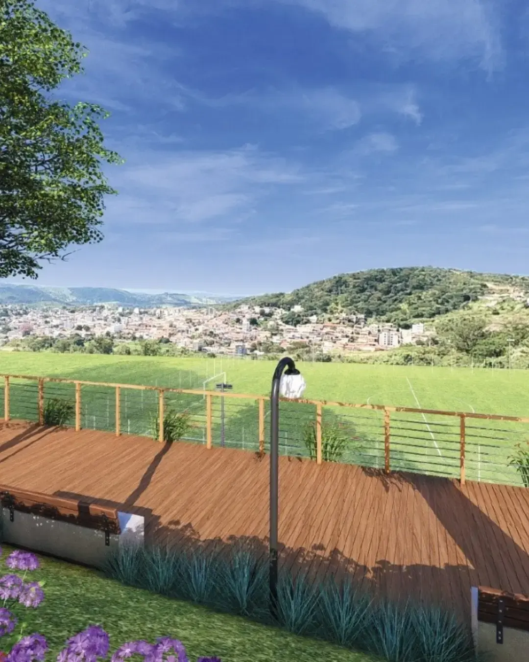 Paisagismo e urbanização valorizam espaços públicos