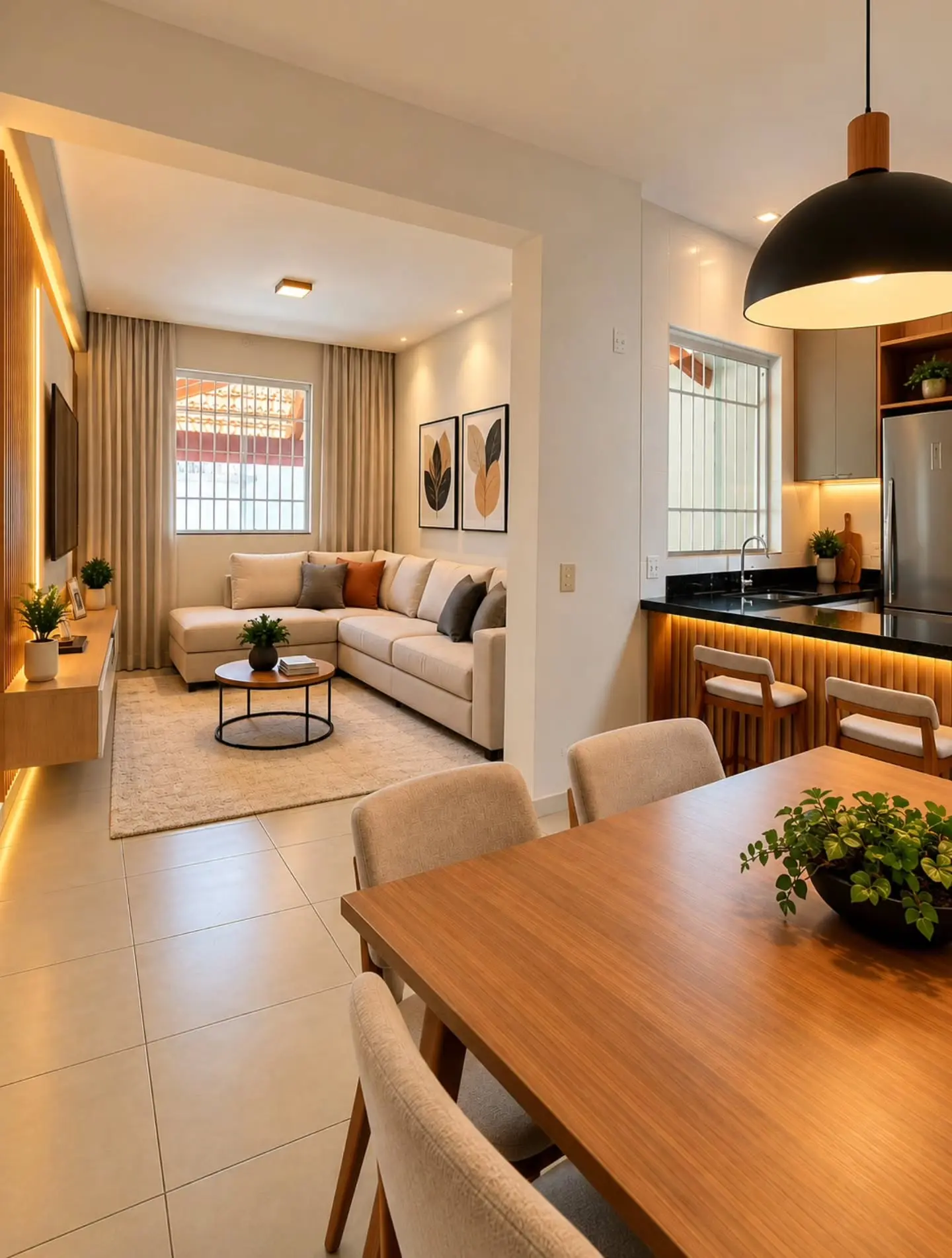 Casa 3 quartos com suíte e garagem no Olímpio Moreira