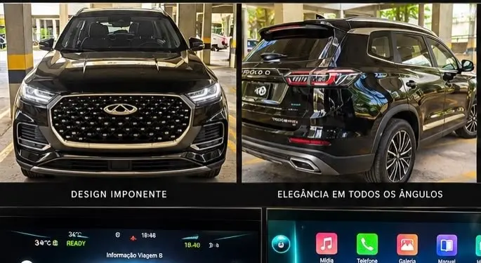 CAOA Chery Tiggo 8 Pro Hybrid 2024/2025 — 53 mil km