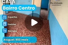 Casa 2 quartos para alugar no Centro