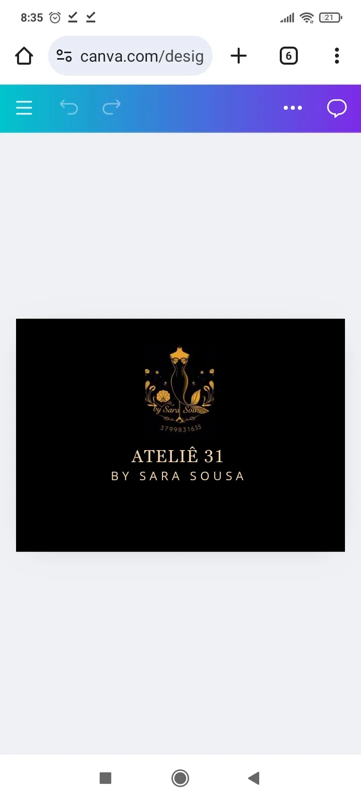 Ateliê 31 - Sara Costureira