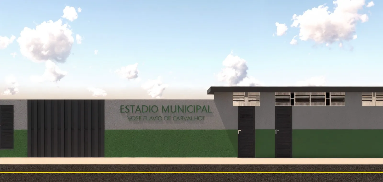 A nova cara do Zé Flávio: Prefeitura assina ordem de serviço para reforma de estádio