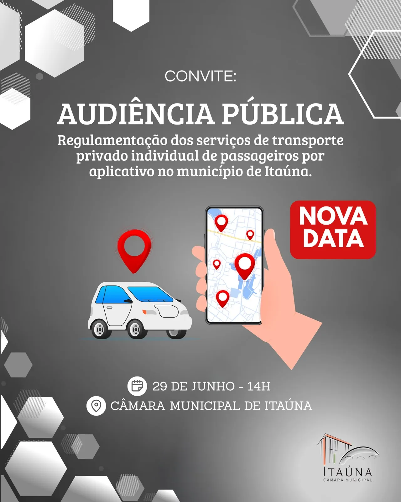 Audiência pública regulamentação dos aplicativos de transporte