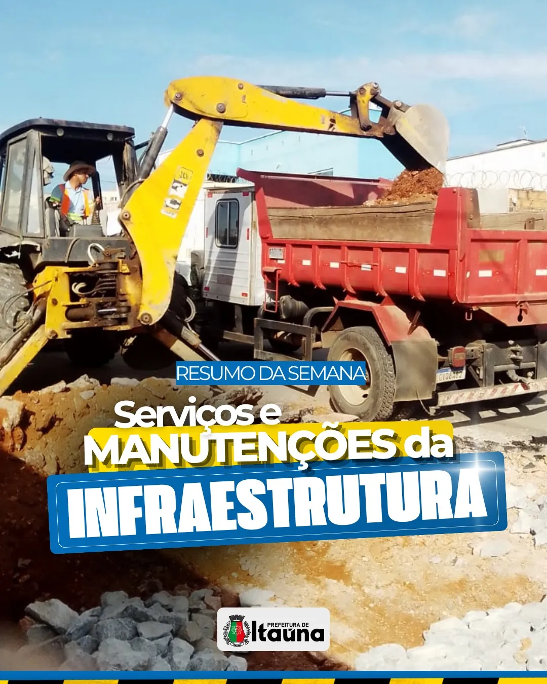 Serviços de infraestrutura em Itaúna