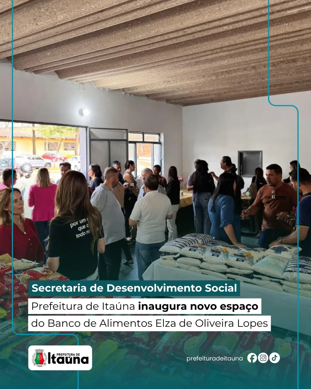 Inauguração do novo Banco de Alimentos em Itaúna