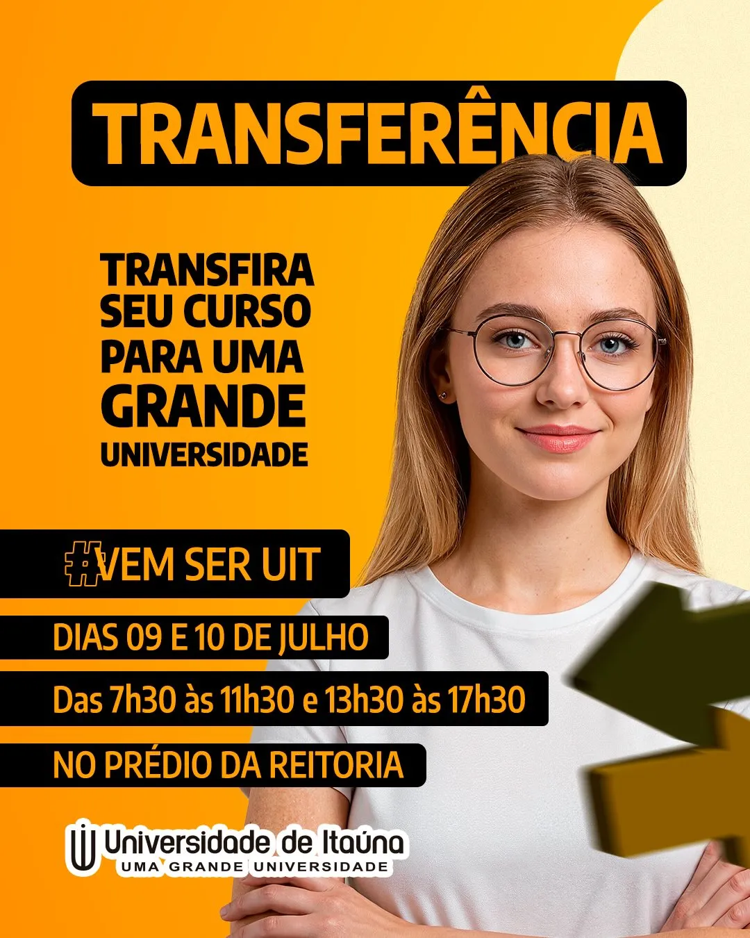 Transferências 2026/2 na Universidade de Itaúna
