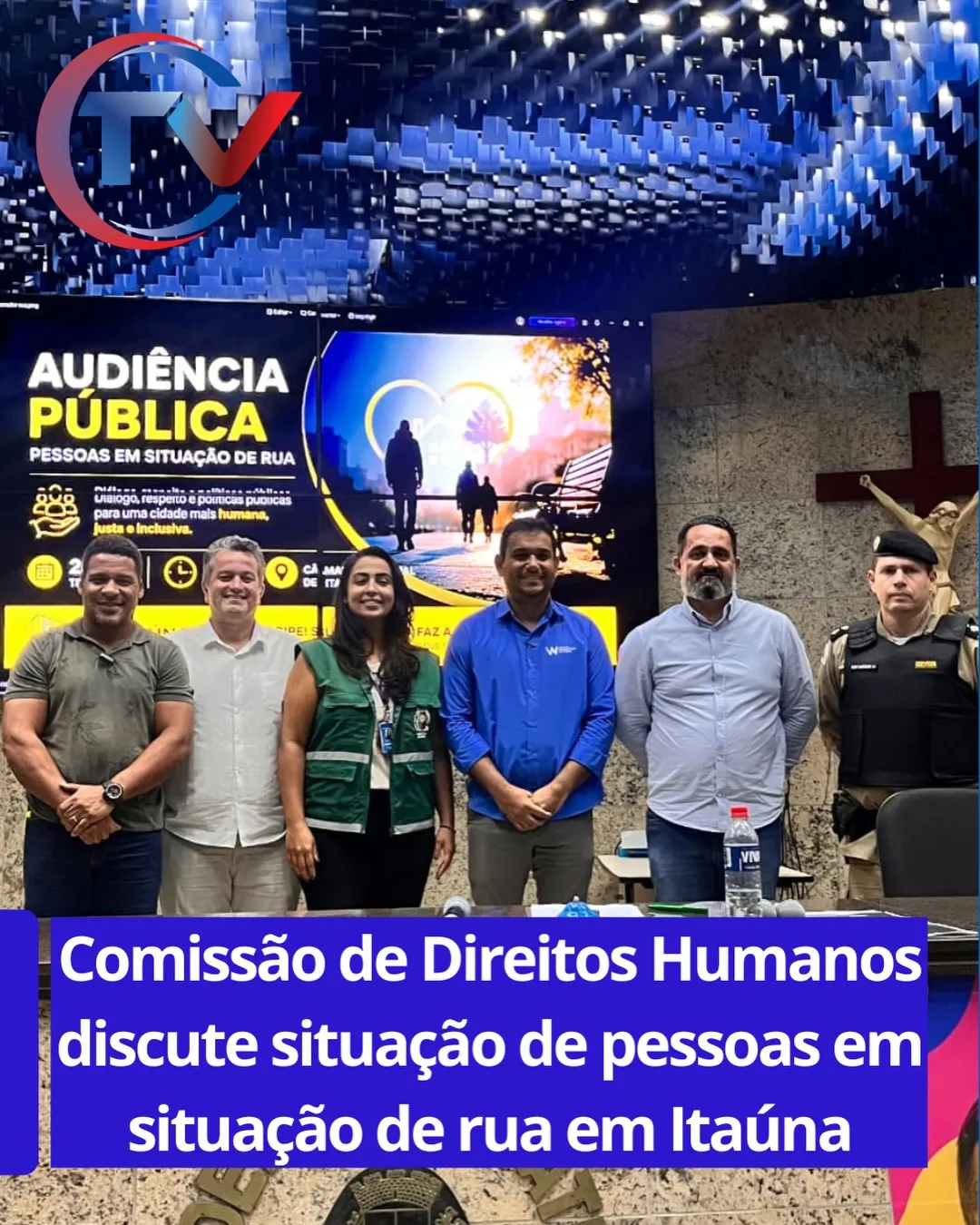 Audiência pública debate situação das pessoas em situação de rua em Itaúna