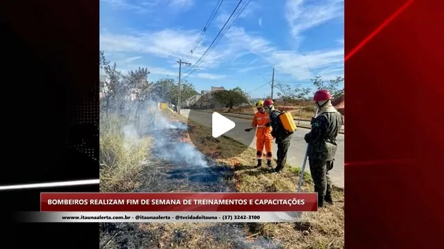 Bombeiros de Itaúna realizam treinamentos e capacitações