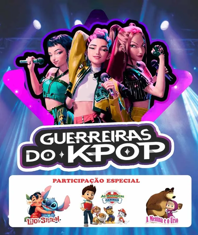 AS GUERREIRAS DO KPOP E SEUS CONVIDADOS