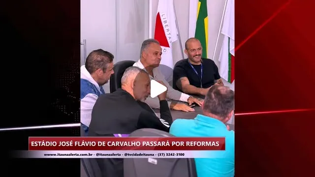 Prefeitura assina ordem de serviço para reforma do Estádio José Flávio de Carvalho