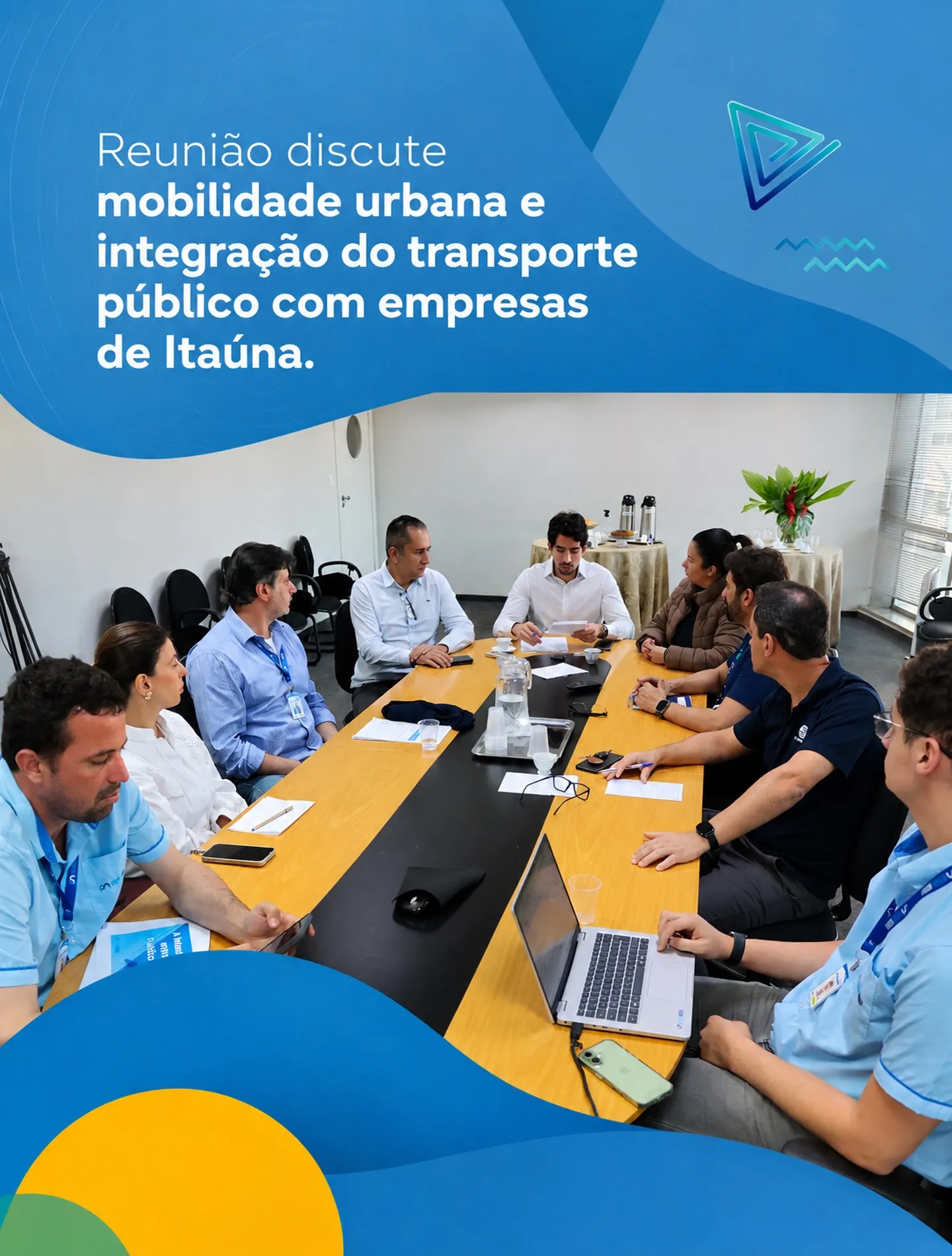 Reunião sobre transporte público em Itaúna