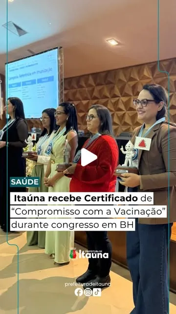 Município participa de congresso nacional sobre imunização