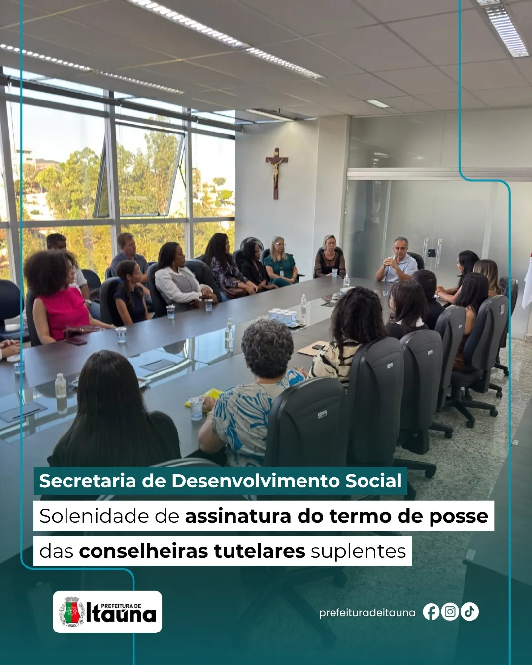 Posse de conselheiras tutelares suplentes em Itaúna