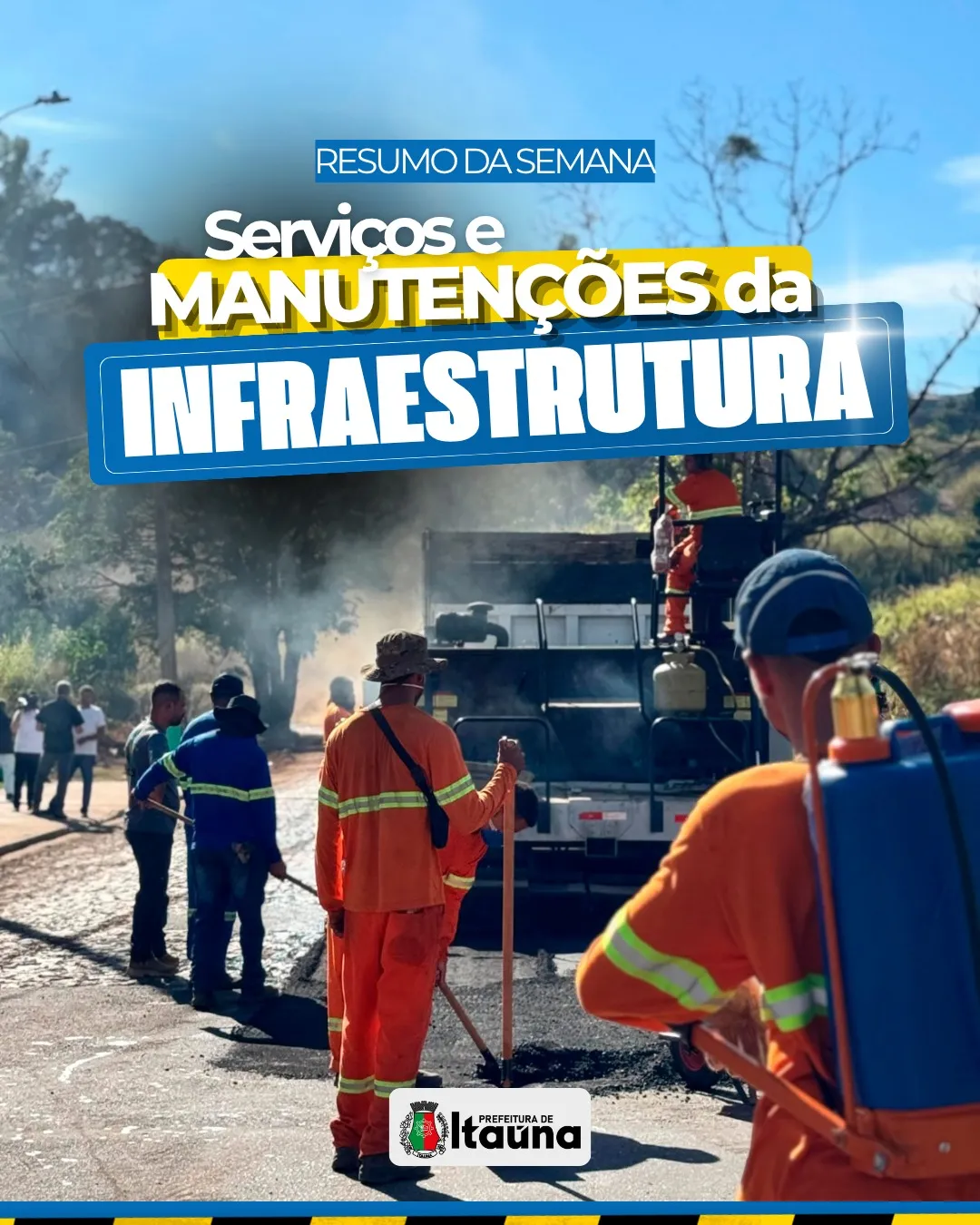 Serviços de infraestrutura em Itaúna