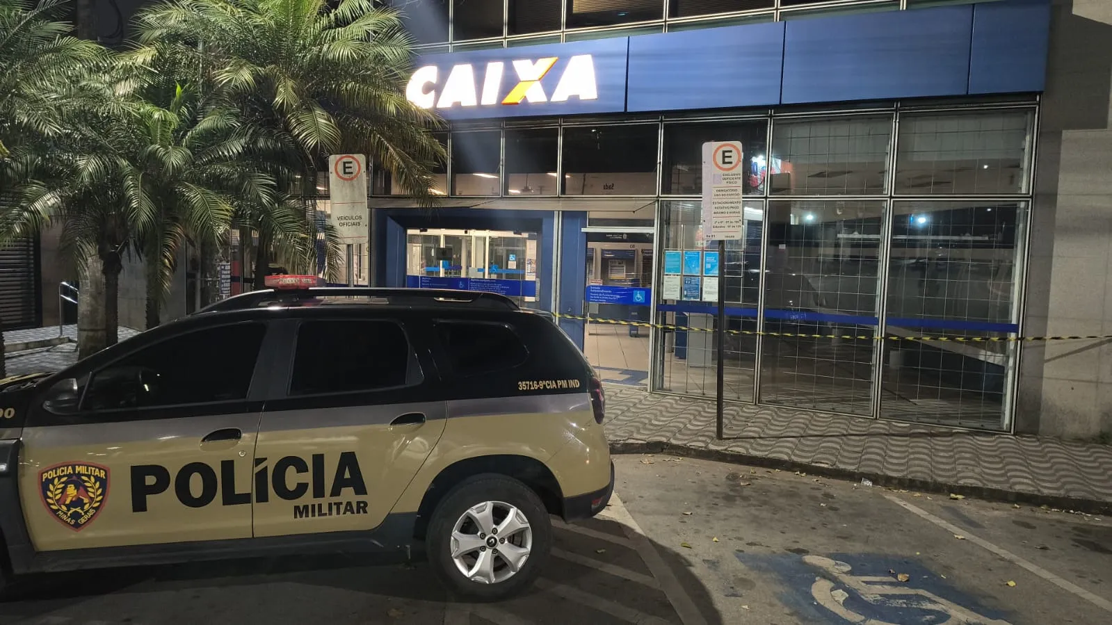 Agência da Caixa é cercada e trio é preso tentando aplicar golpes