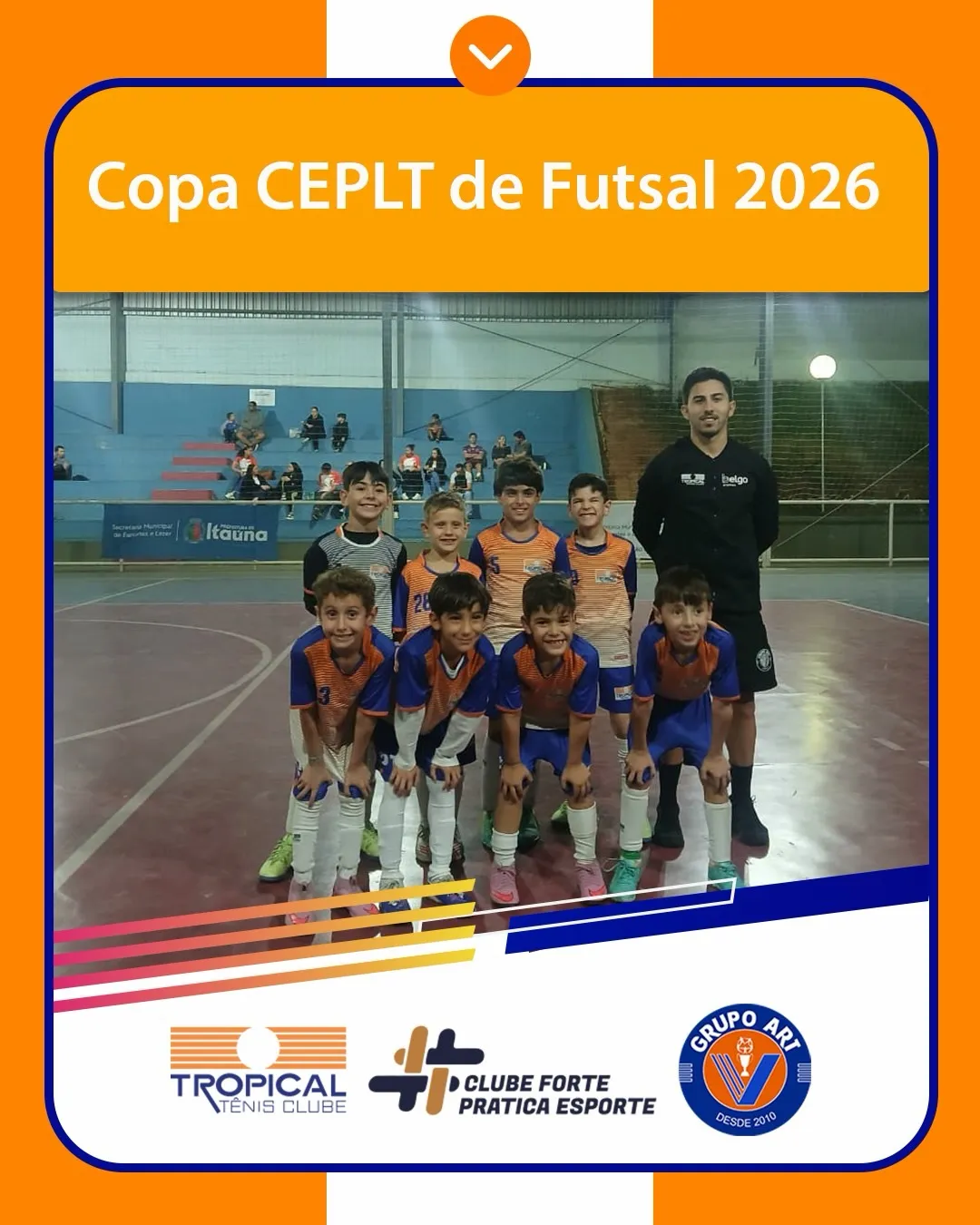 Resultados da Copa CEPLT de Futsal 2026 - Tropical TC
