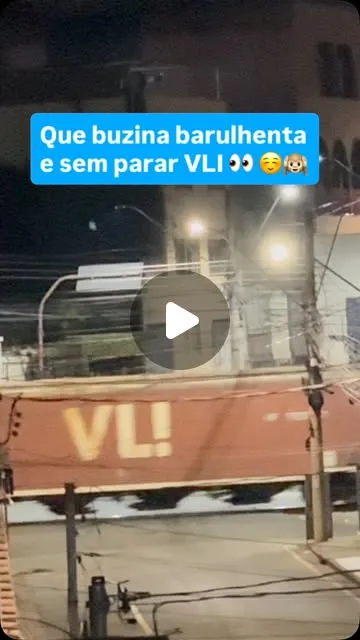 Apito diferente de locomotiva assusta moradores durante a noite