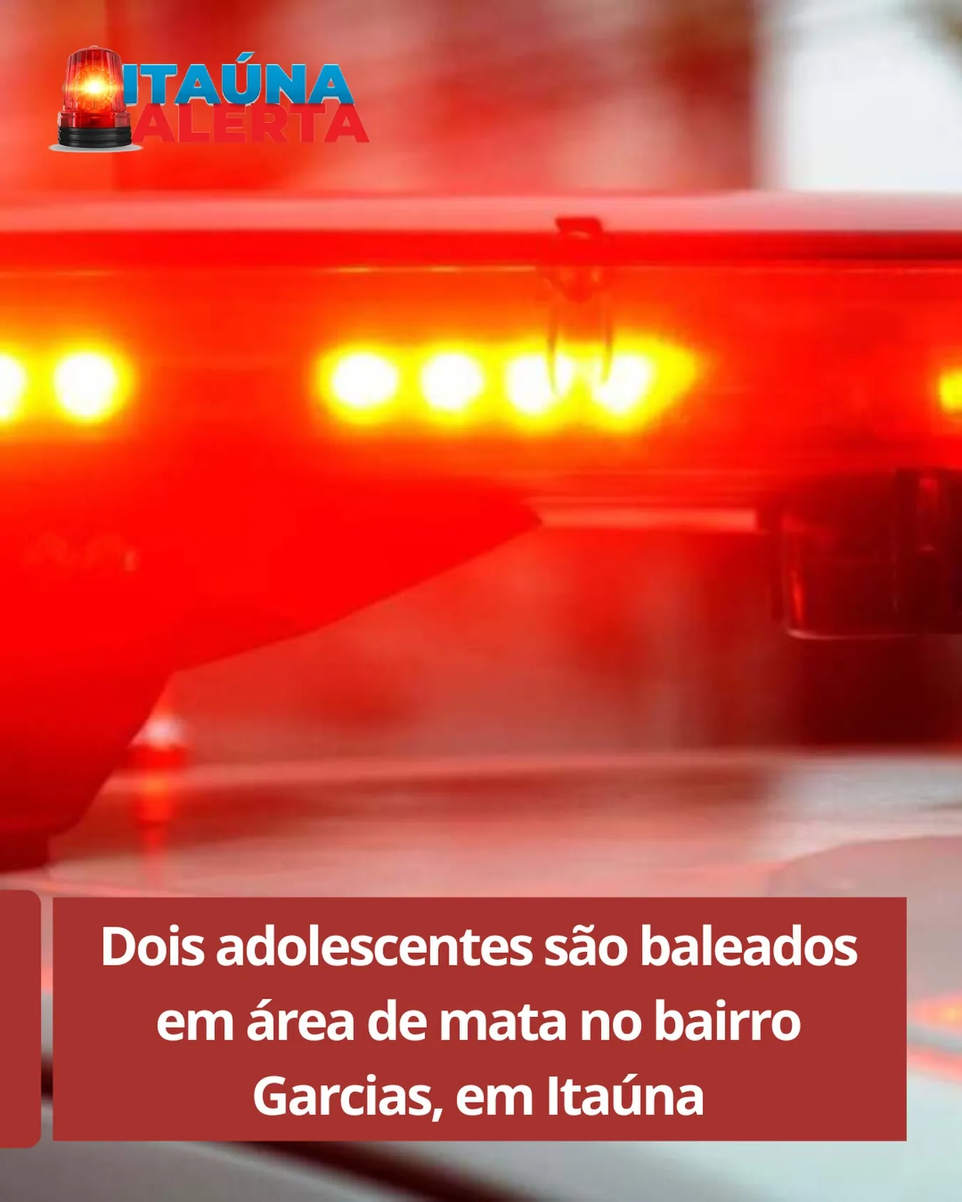Adolescentes baleados em área de mata no bairro Garcias