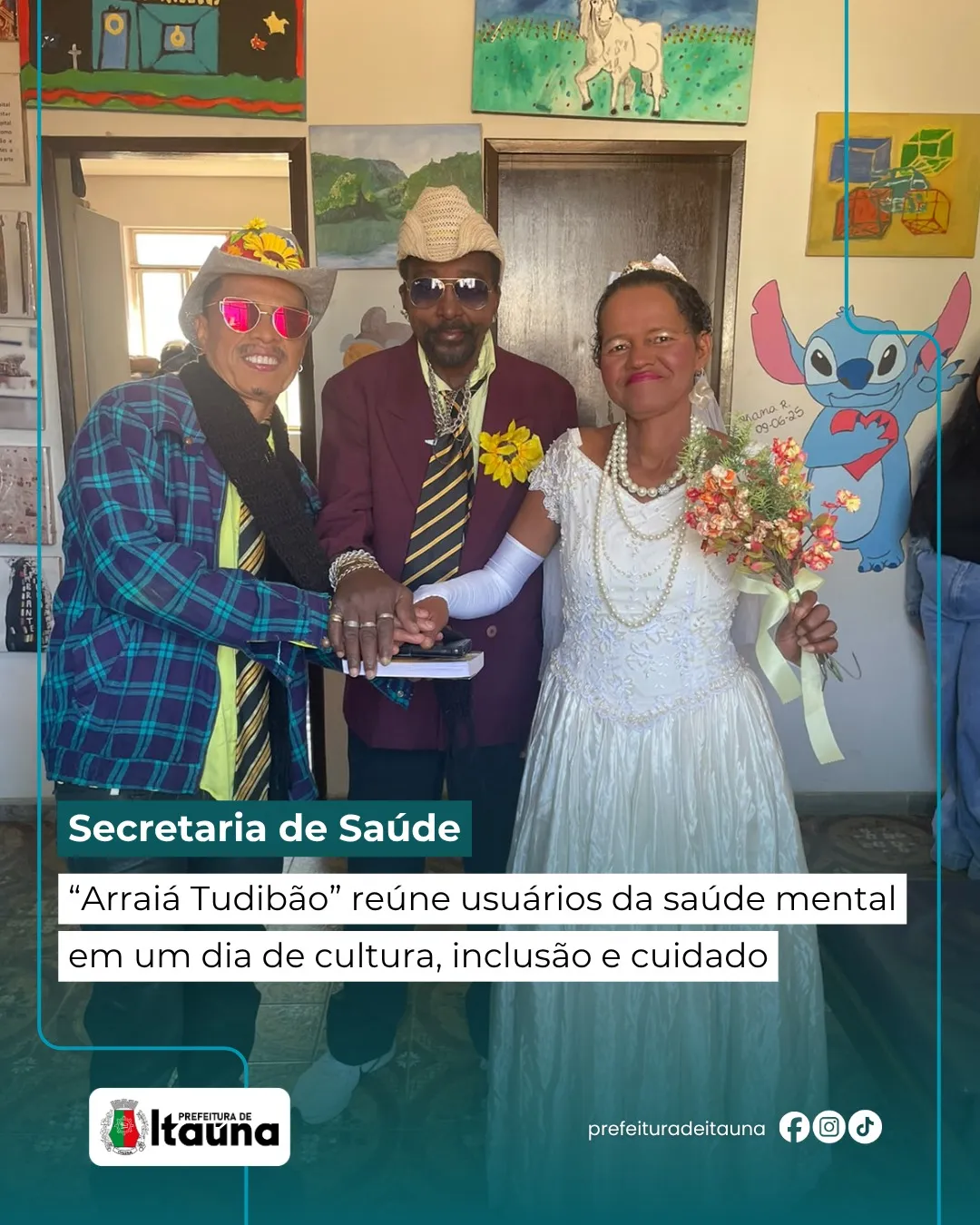 Arraiá Tudibão reúne rede de saúde mental