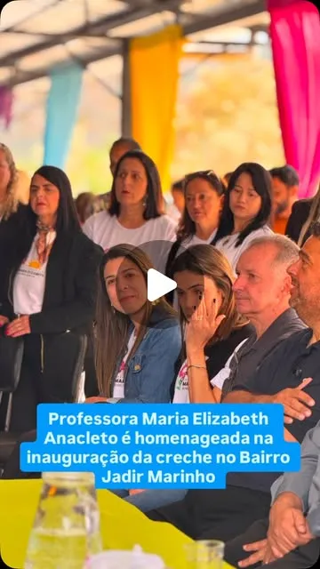 Creche Professora Maria Elizabeth Anacleto Liberato é inaugurada