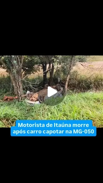 Motorista de Itaúna morre em acidente na MG-050