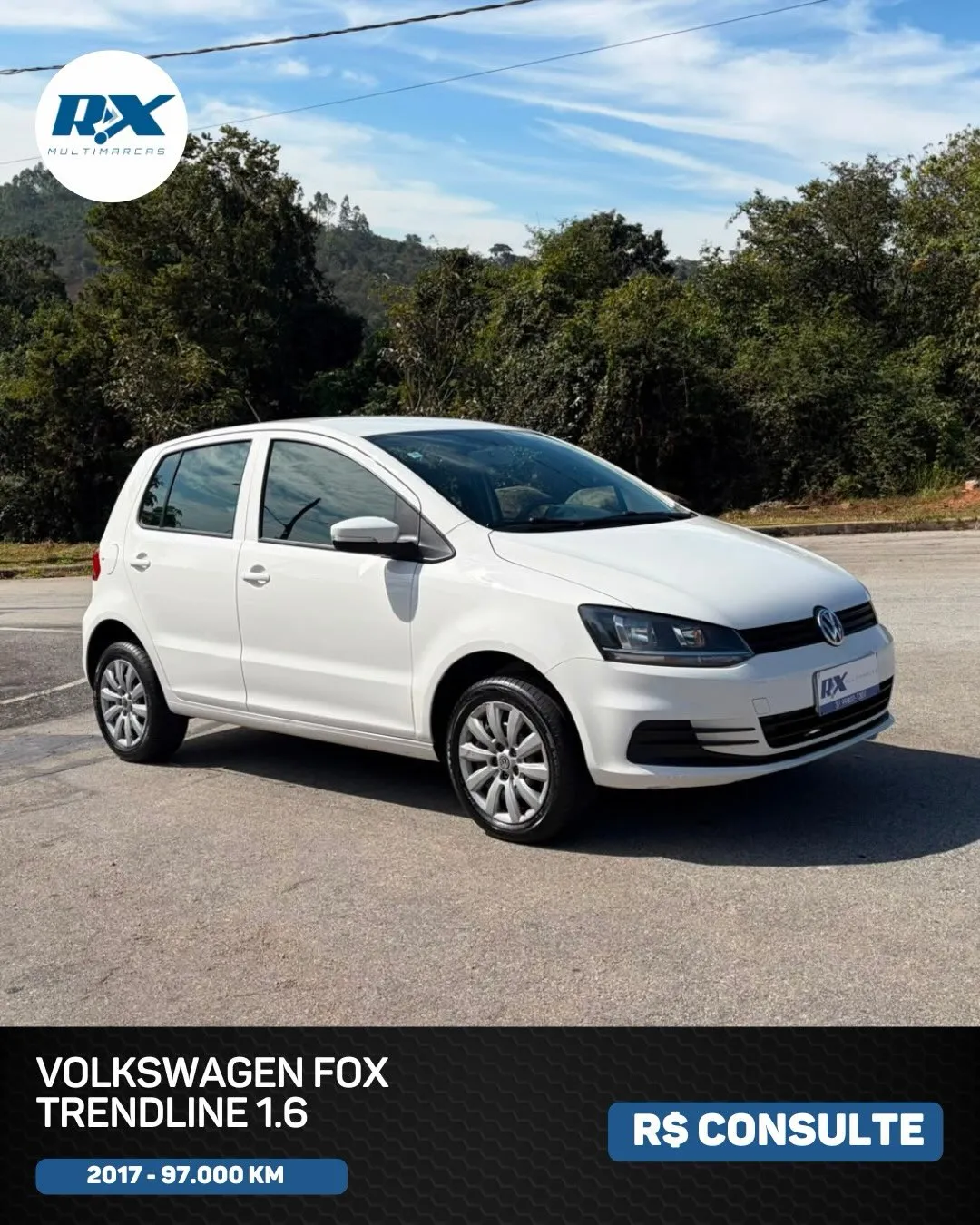 Volkswagen Fox Trendline 1.6 2017 — 97 mil km