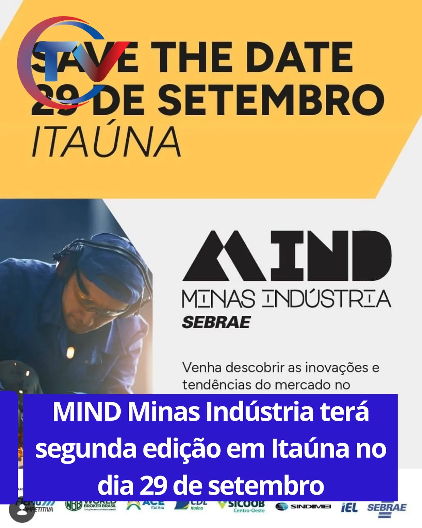 MIND – Minas Indústria em Itaúna, 29 de setembro