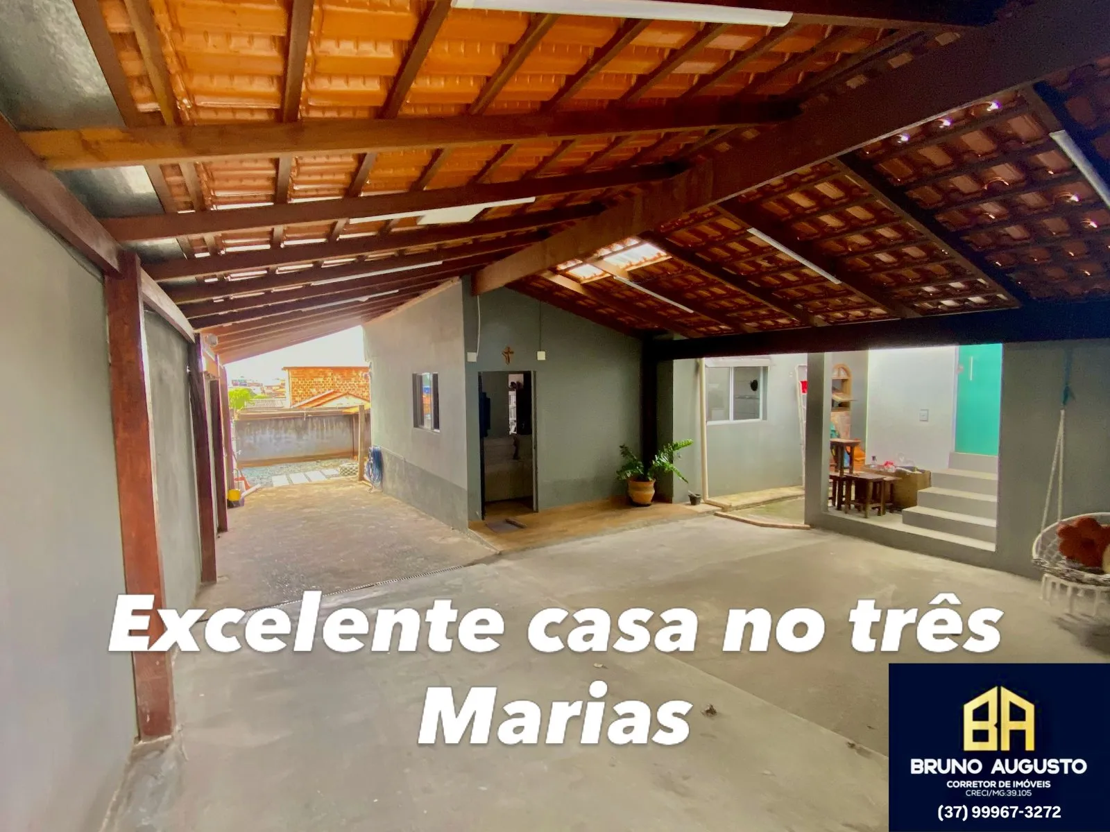 Casa com loja no Três Marias – 2 quartos