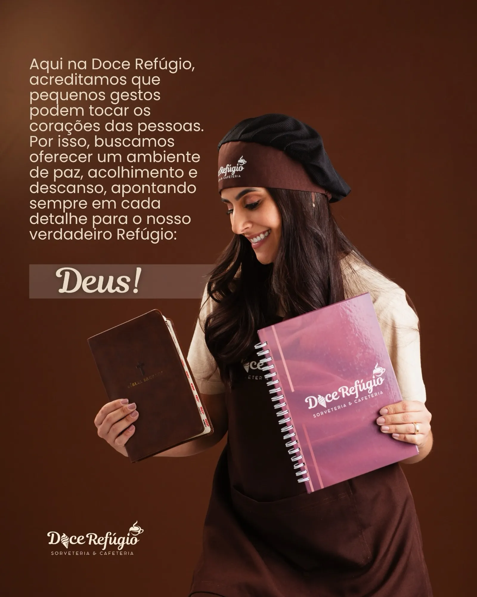 Doce Refúgio: Café e Sorvete com Acolhimento