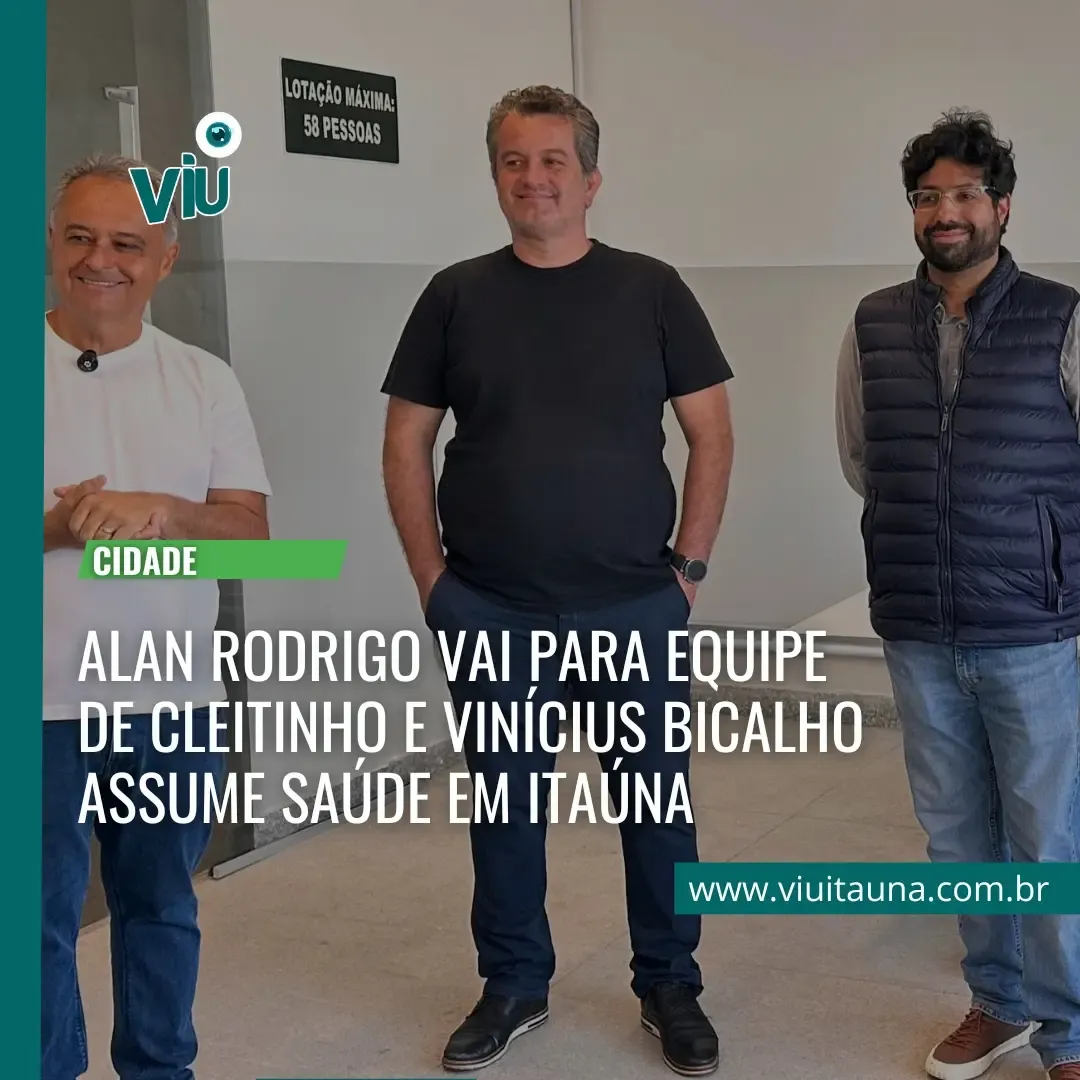 Vinícius Bicalho assume Secretaria de Saúde de Itaúna