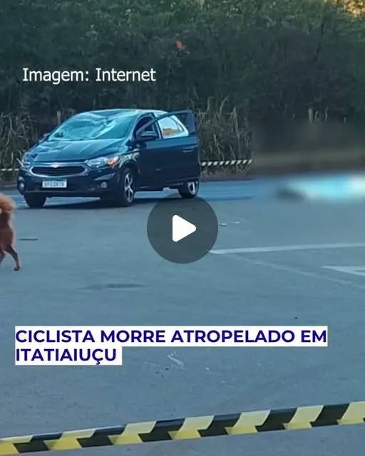 Ciclista morre atropelado em Itatiaiuçu