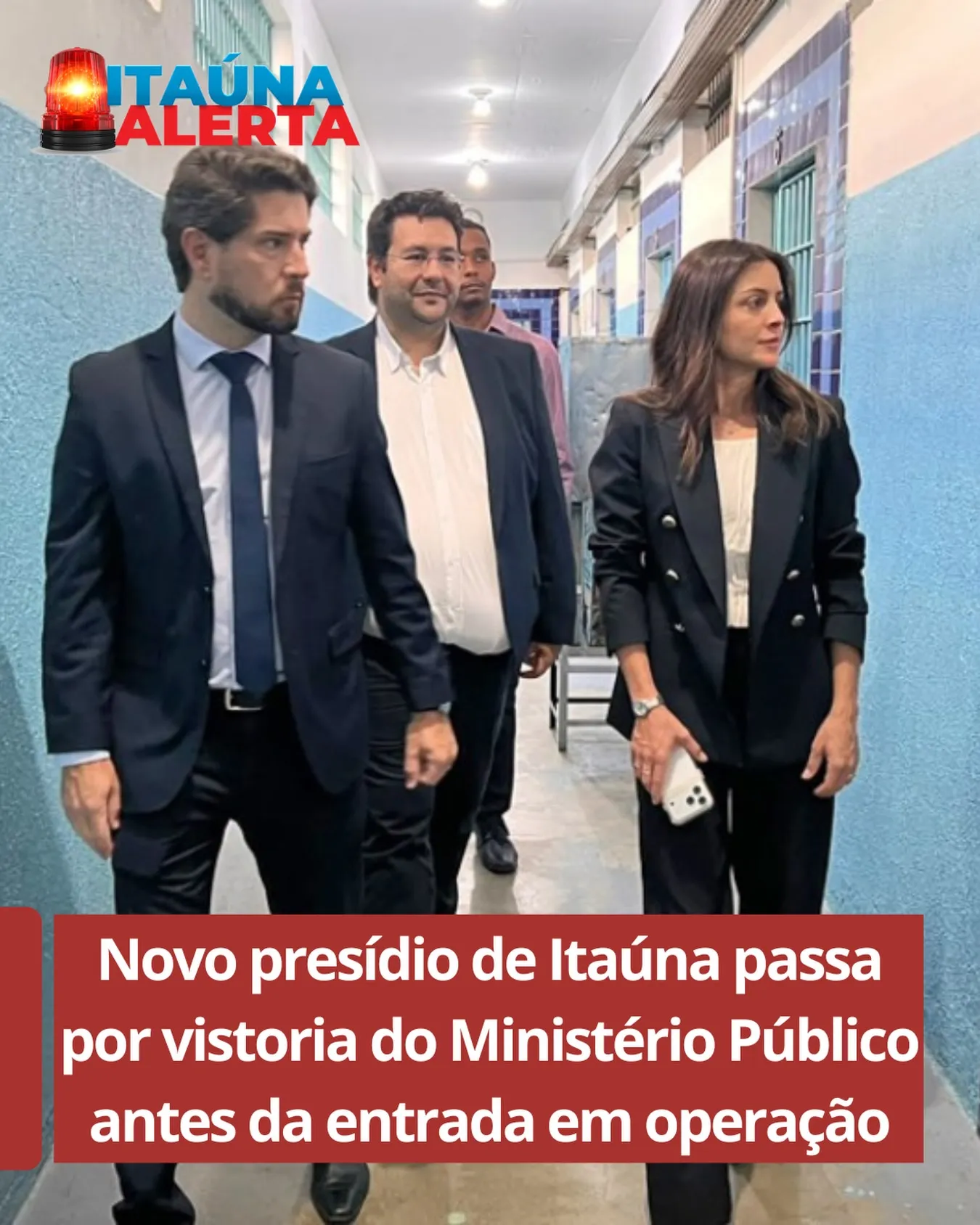 MPMG faz vistoria técnica no novo presídio