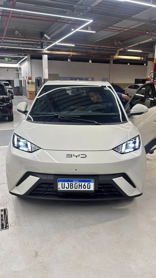 BYD Dolphin Mini para locação - 300 km de autonomia